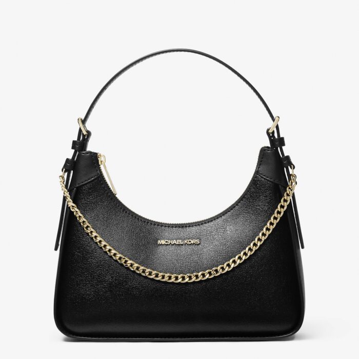 Michael Kors Wilma Medium Shoulder Bag in Black