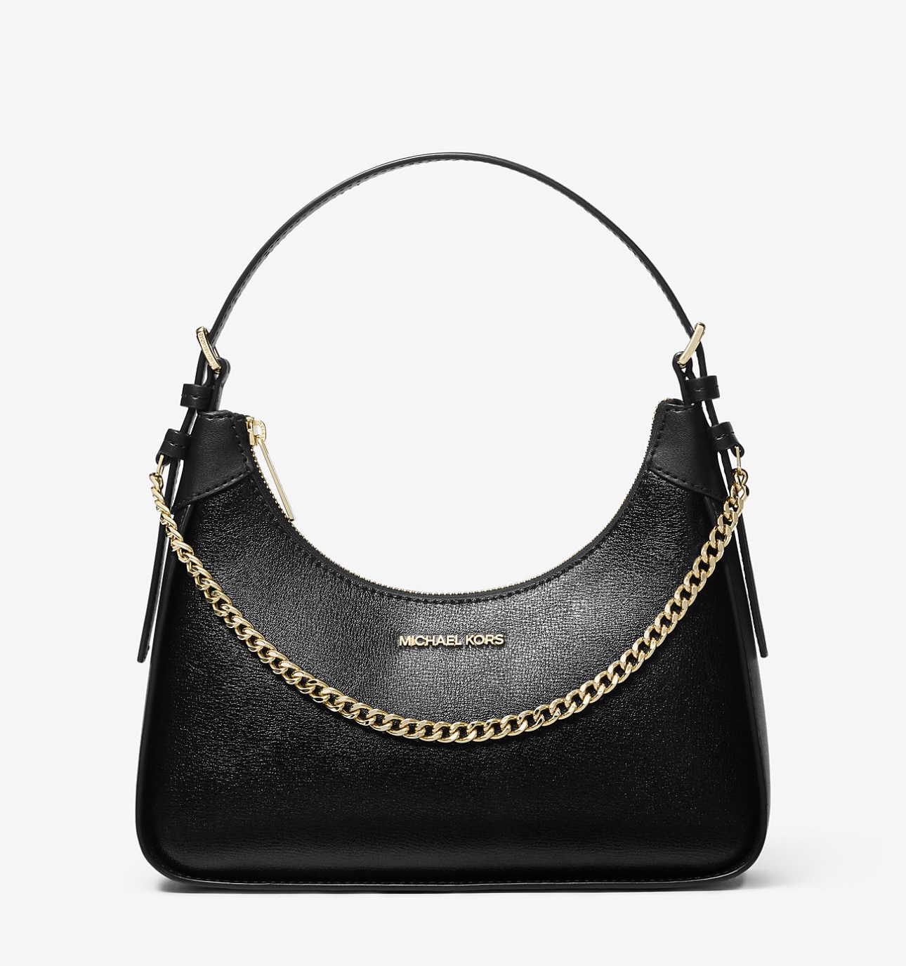 Michael Kors Wilma Medium Shoulder Bag in Black