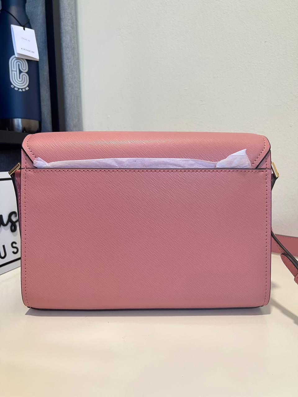 Michael Kors Mimi Medium Flap Messenger in Primrose - Image 4