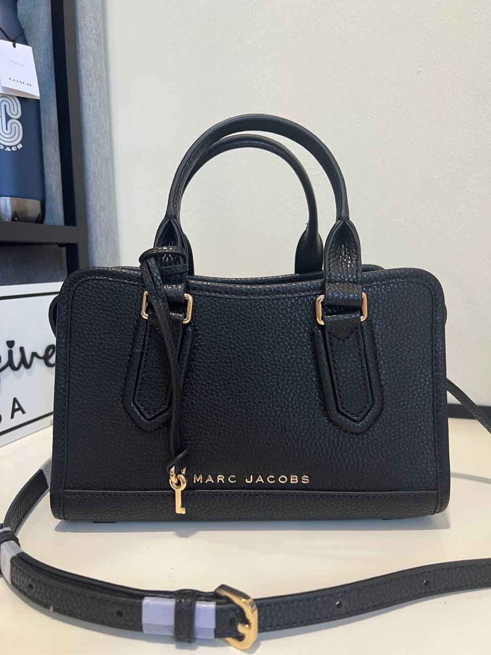 Marc Jacobs Small Drifter Satchel in Black