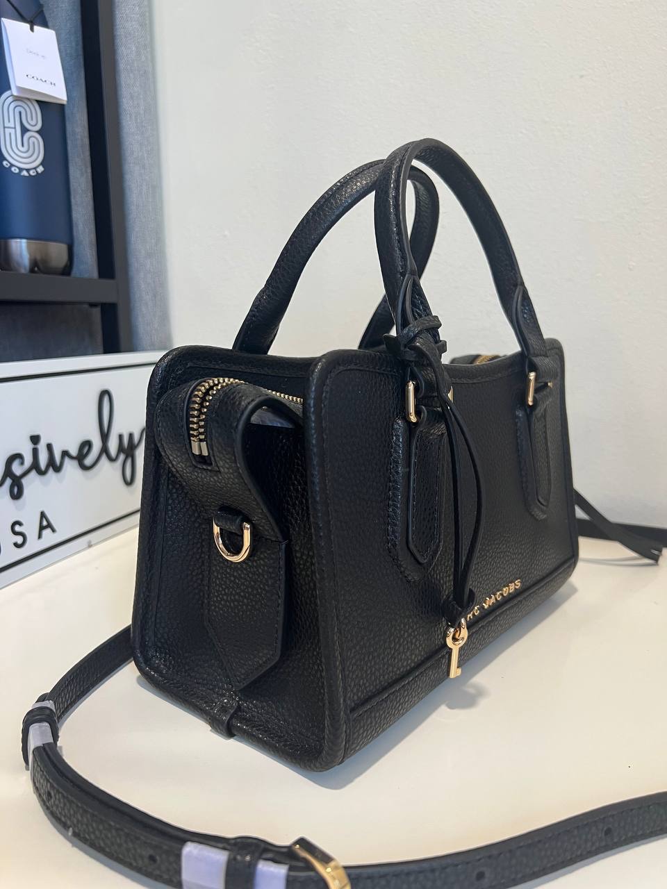 Marc Jacobs Small Drifter Satchel in Black - Image 2