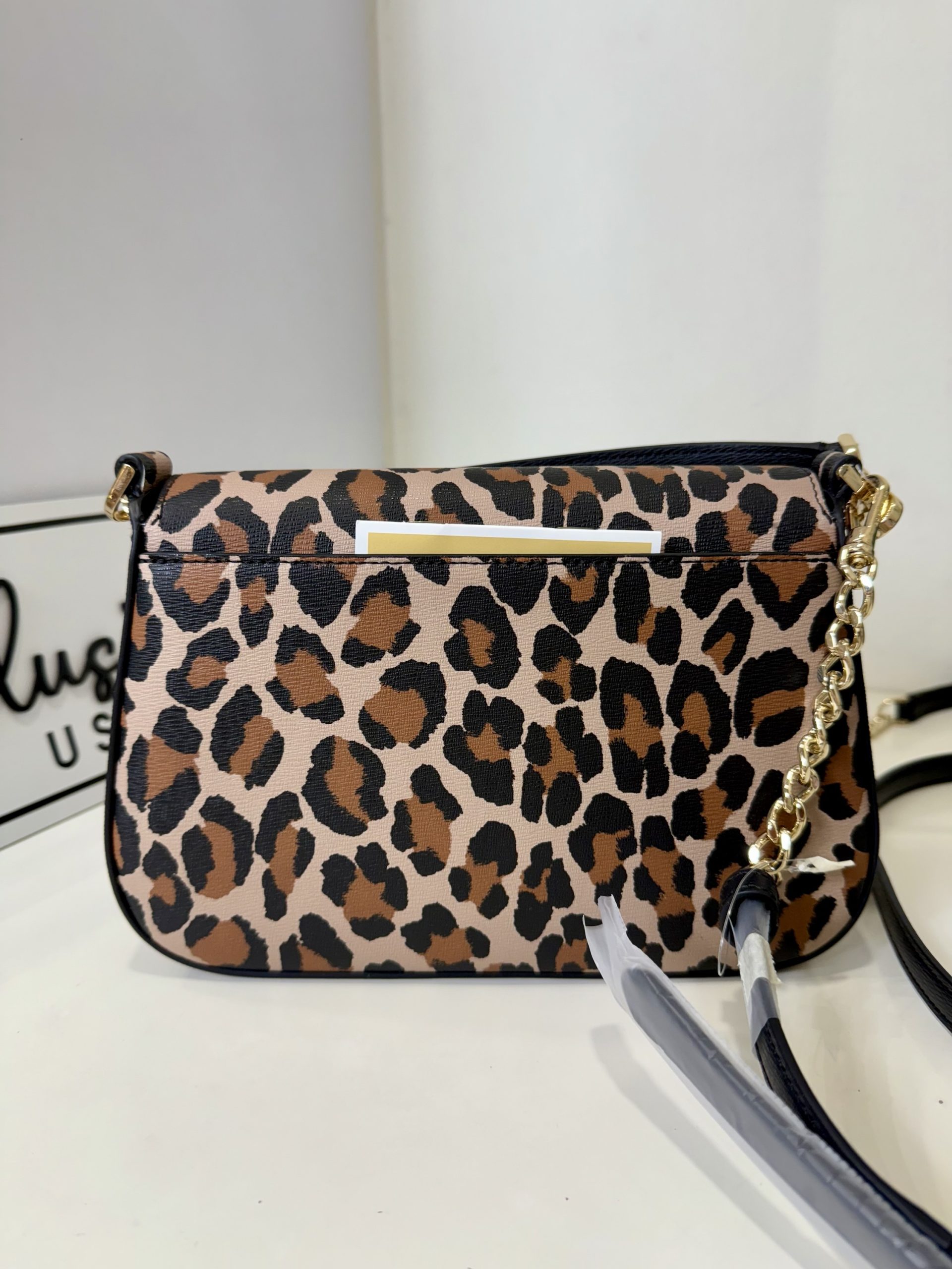 Kate Spade Phoebe Spotted Leopard Small Flap Crossbody - Image 5