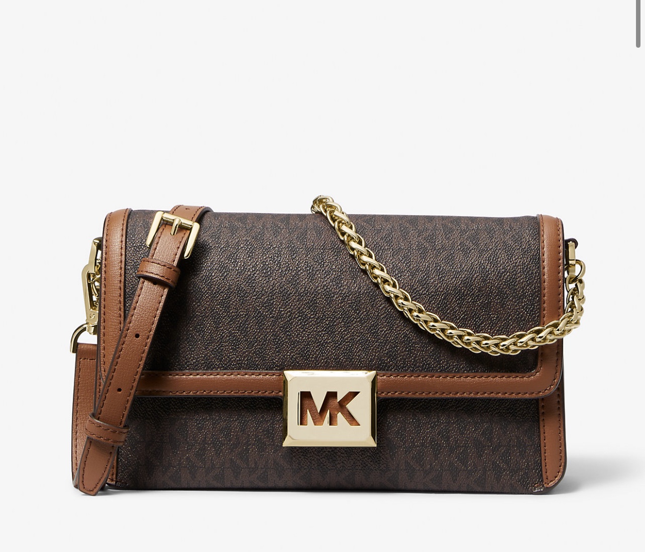 Michael Kors Sonia Medium Convertible Shoulder Bag in Signature