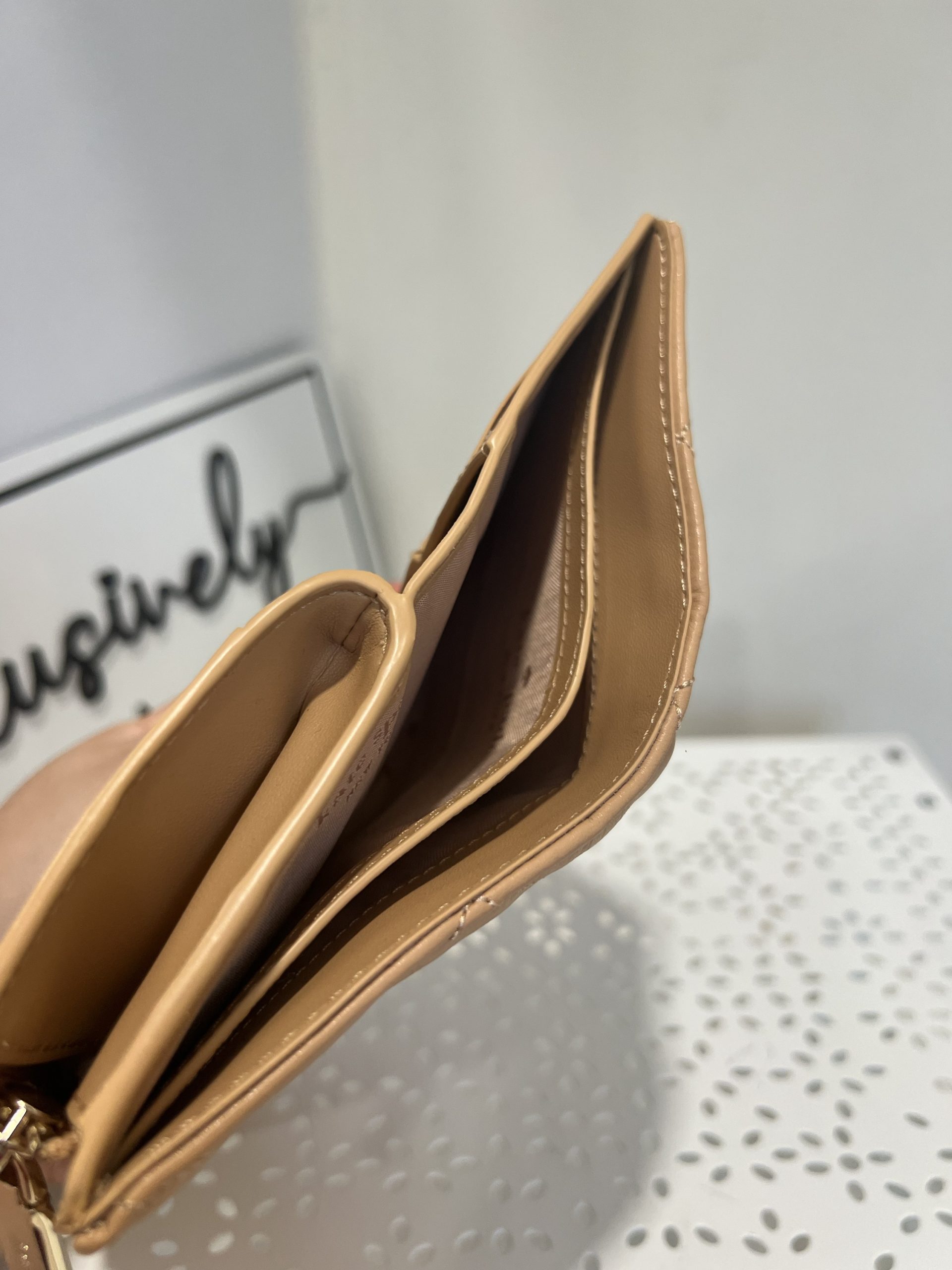 Kate Spade Carey Medium Compartment Bifold Wallet in Tiramisu - Image 4