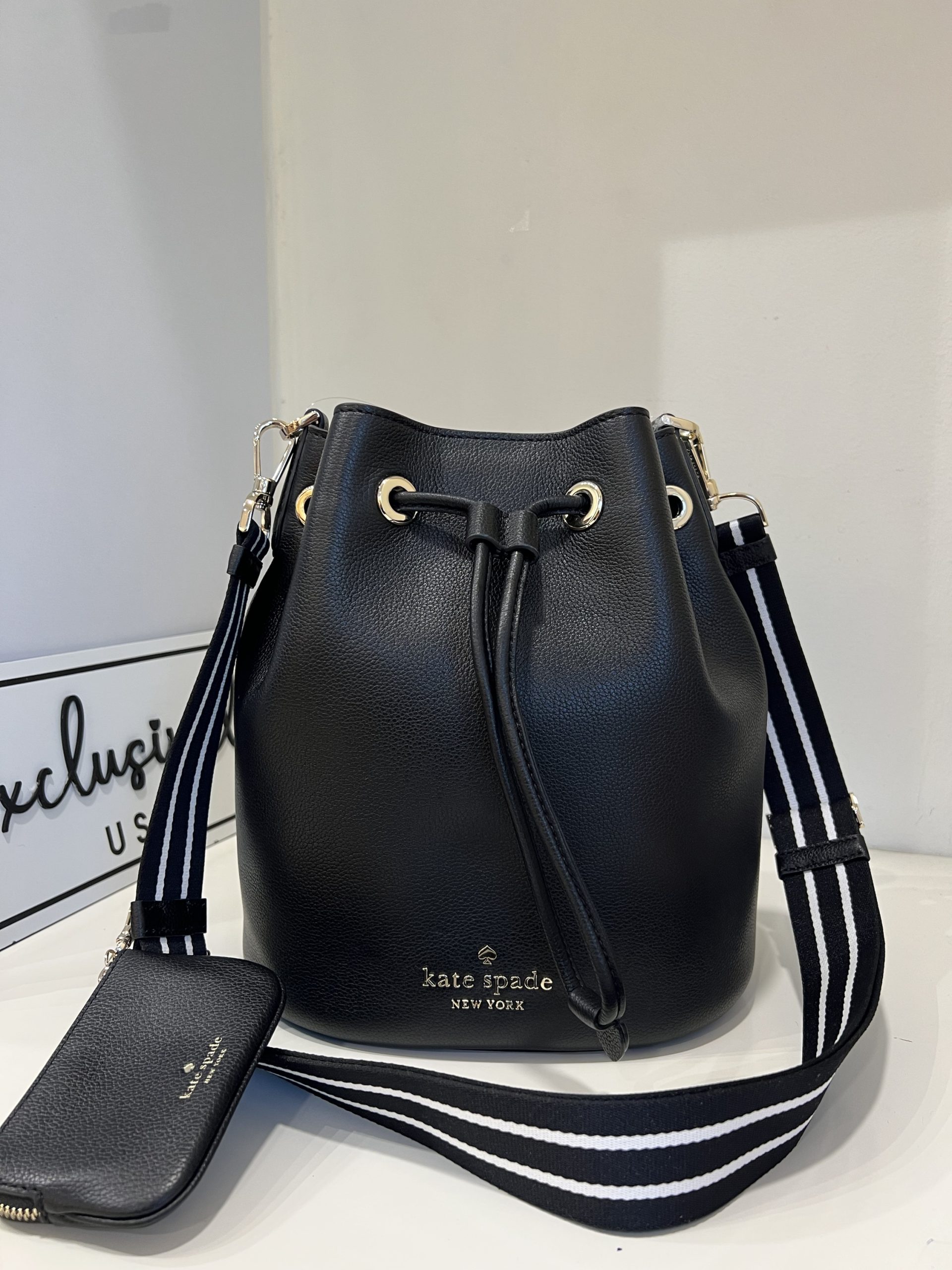 Kate Spade Rosie Bucket in Black