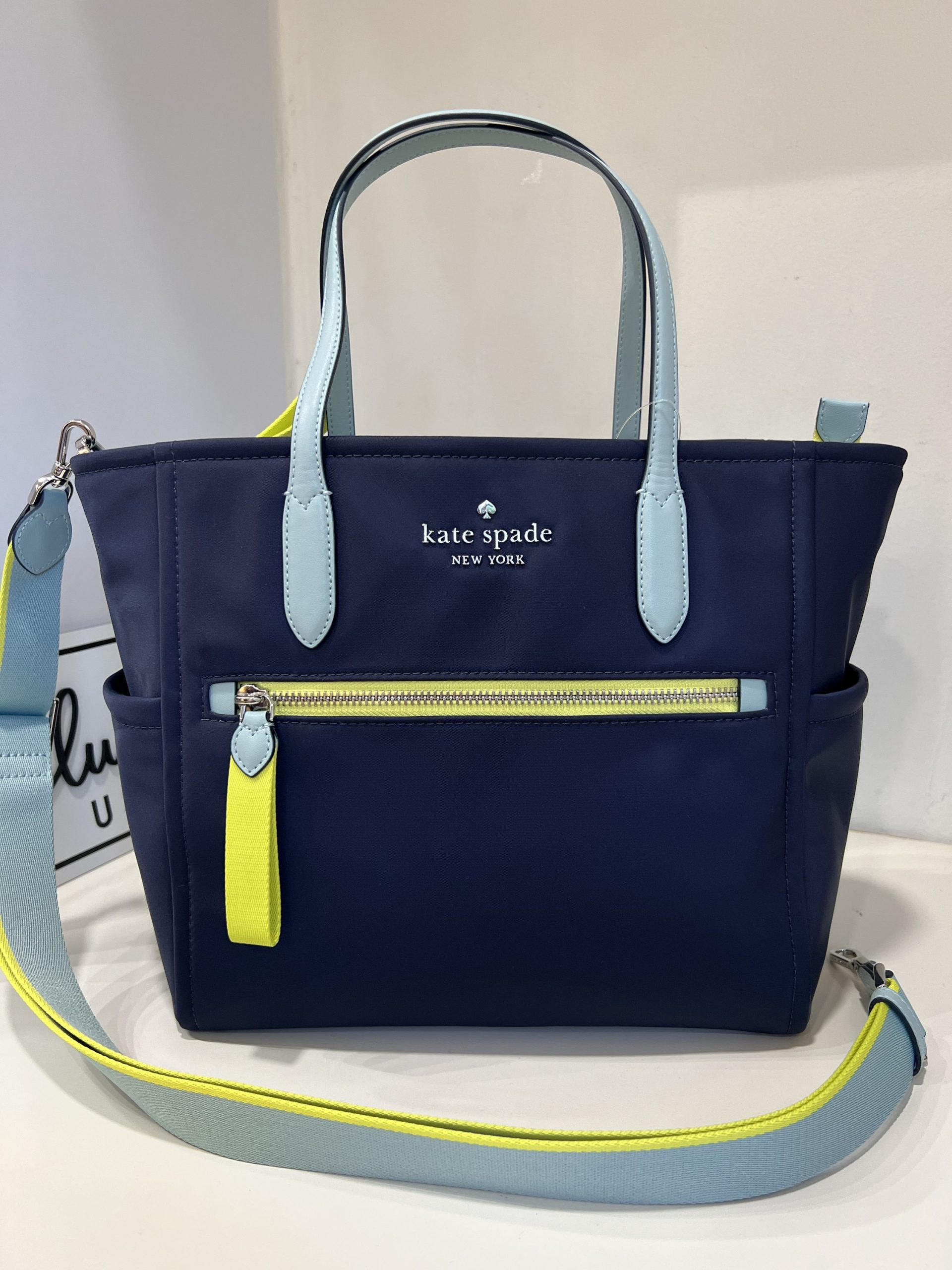 Kate Spade Chelsea Colorblock Medium Satchel Blazer Blue  Kate Spade Chelsea Colorblock Medium Cosmetic Case Blazer Blue main image 0