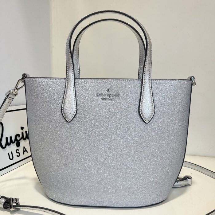 Kate Spade Glimmer Satchel in Lunar Light