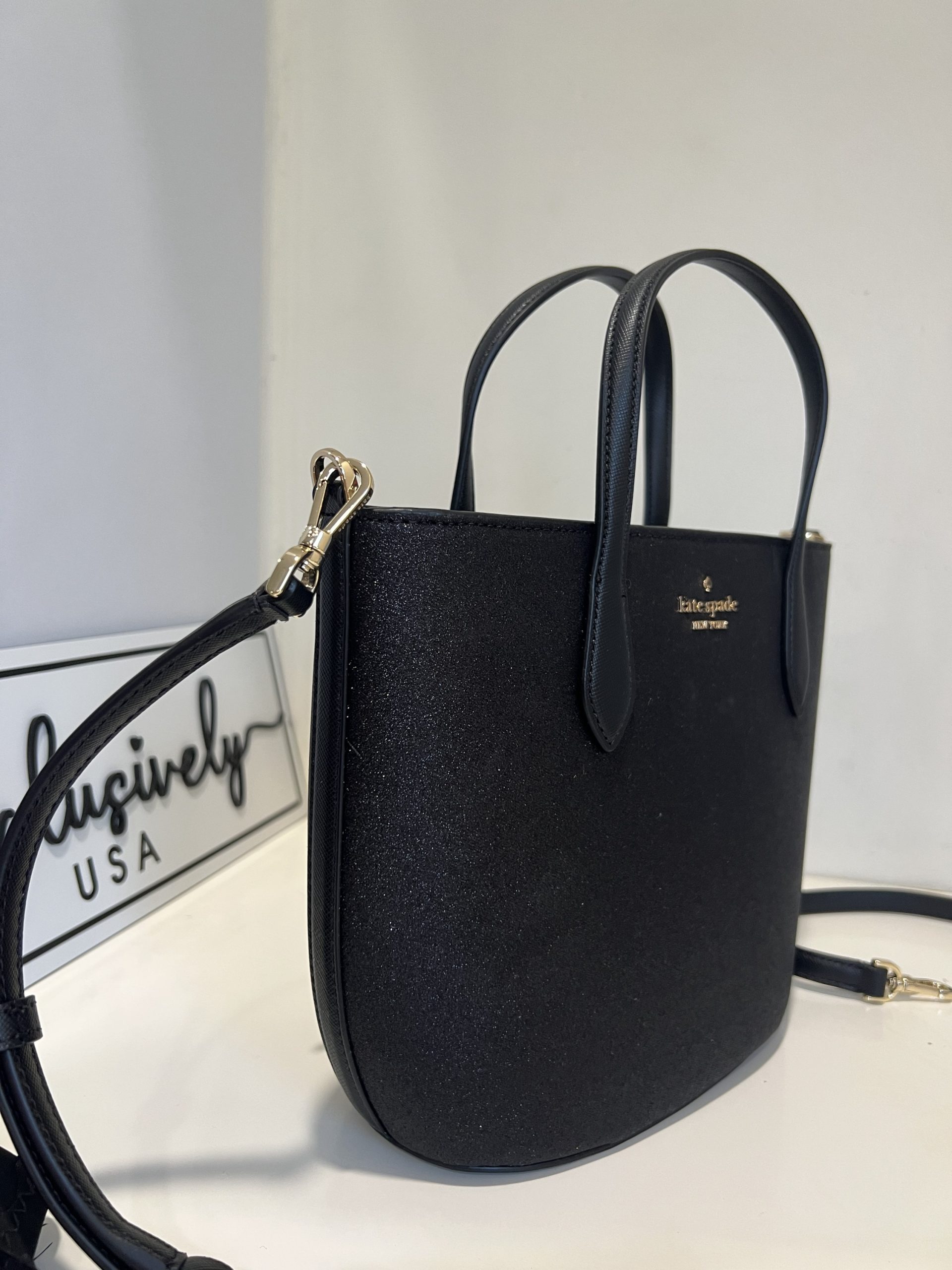 Kate Spade Glimmer Satchel in Black - Image 2
