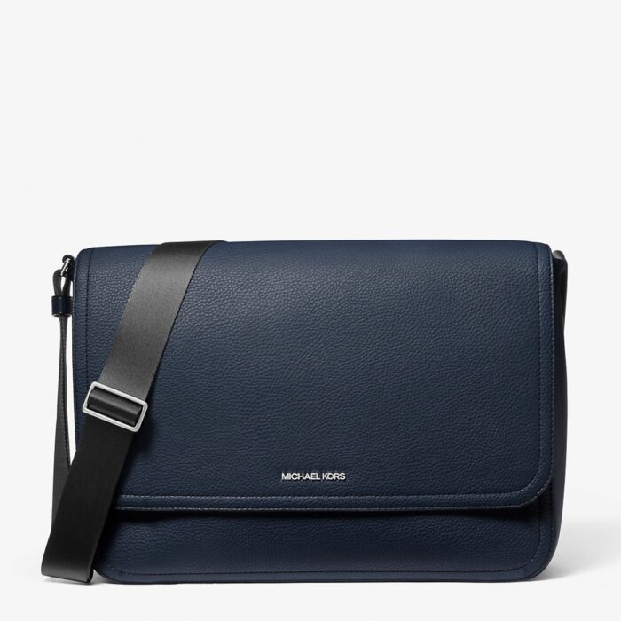 Michael Kors Cooper Messenger Bag in Navy