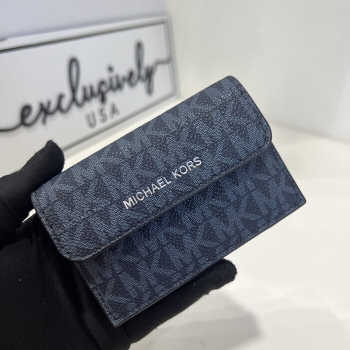Michael Kors Cooper Accordion Card Case in Signature Admiral