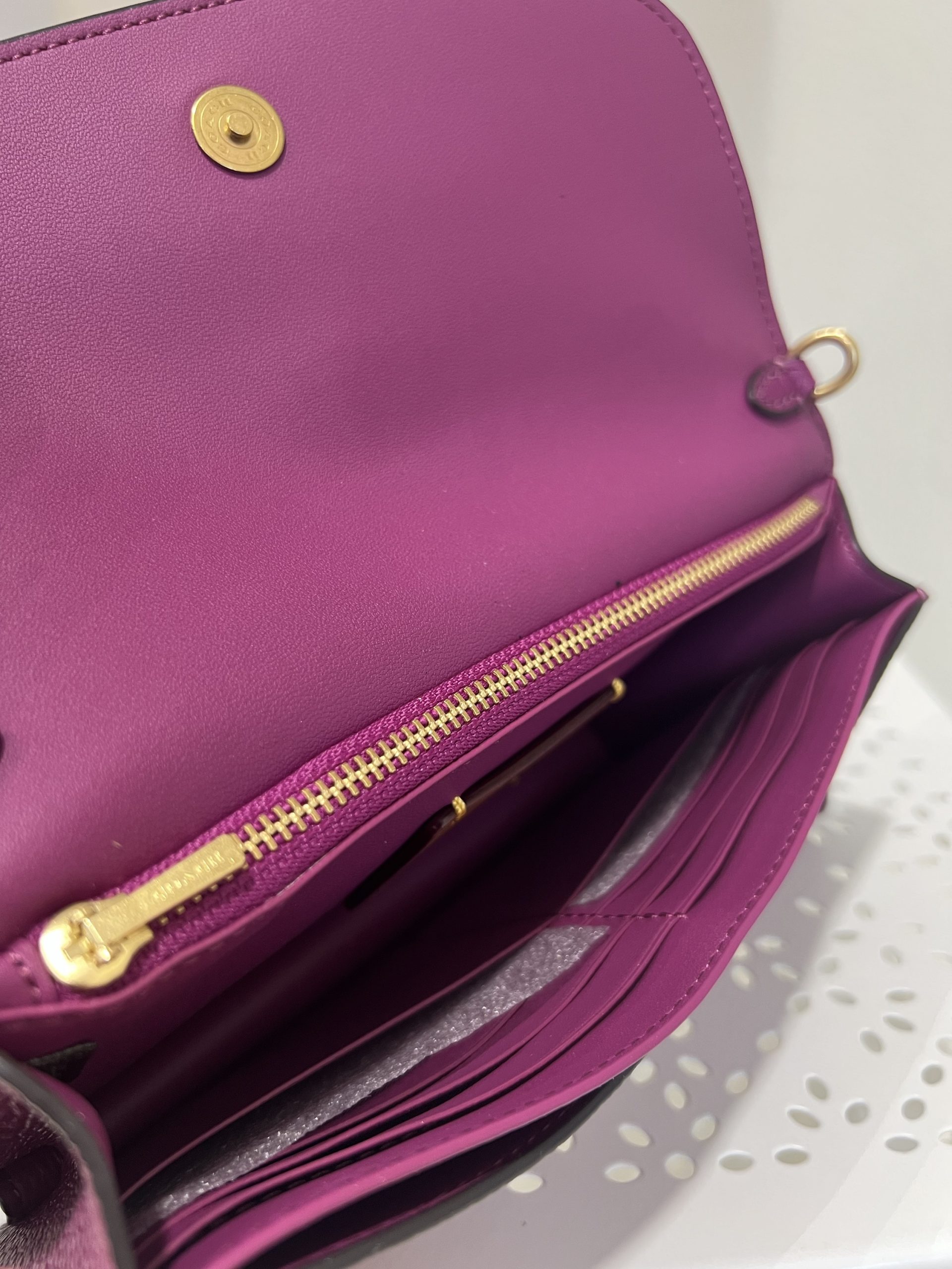 Coach Hayden Crossbody in Deep Plum (Retail Collection) - Image 3