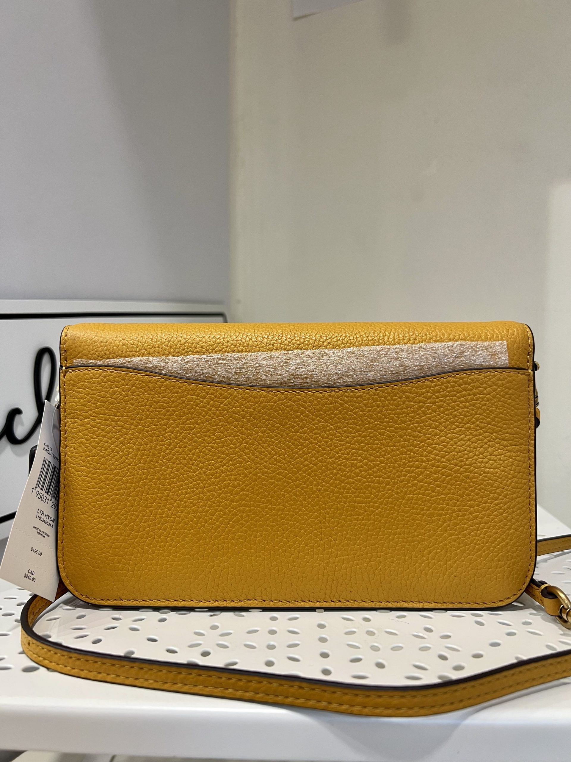 Coach Hayden Crossbody in Buttercup (Retail Collection) - Image 4