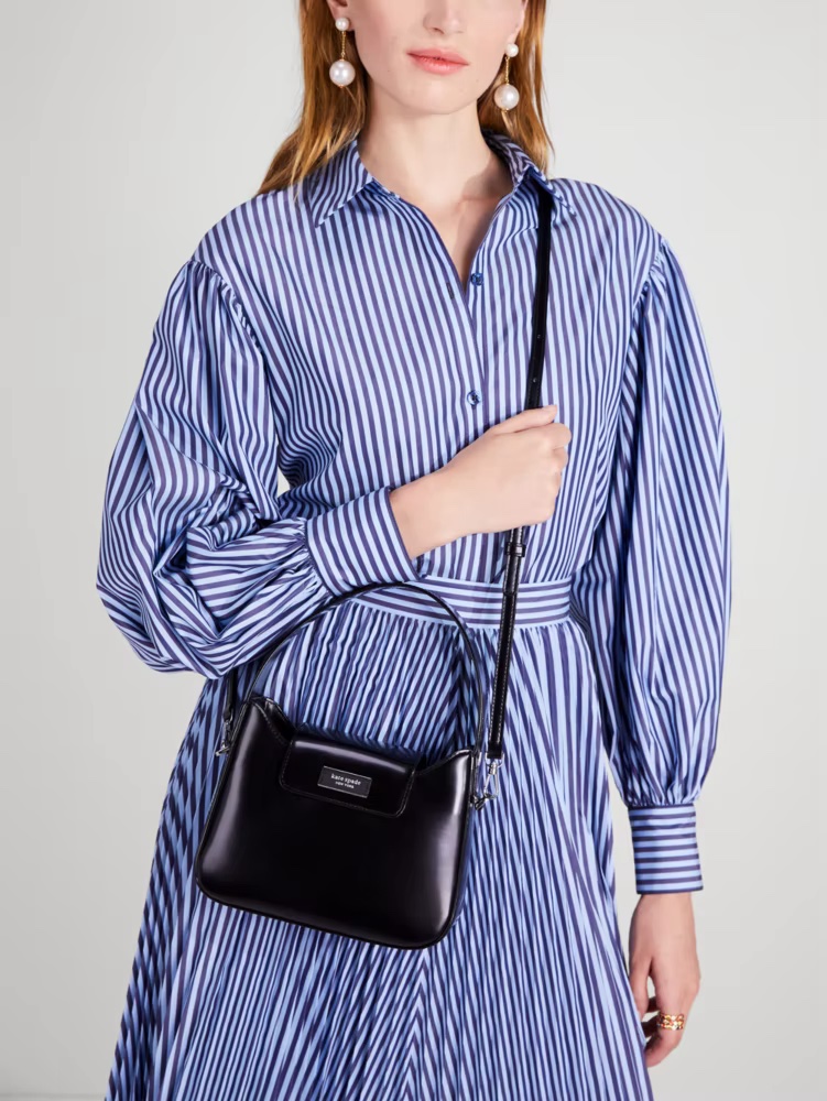 Kate Spade Sam Icon Mini Hobo Bag in Black (Retail Collection) - Image 5