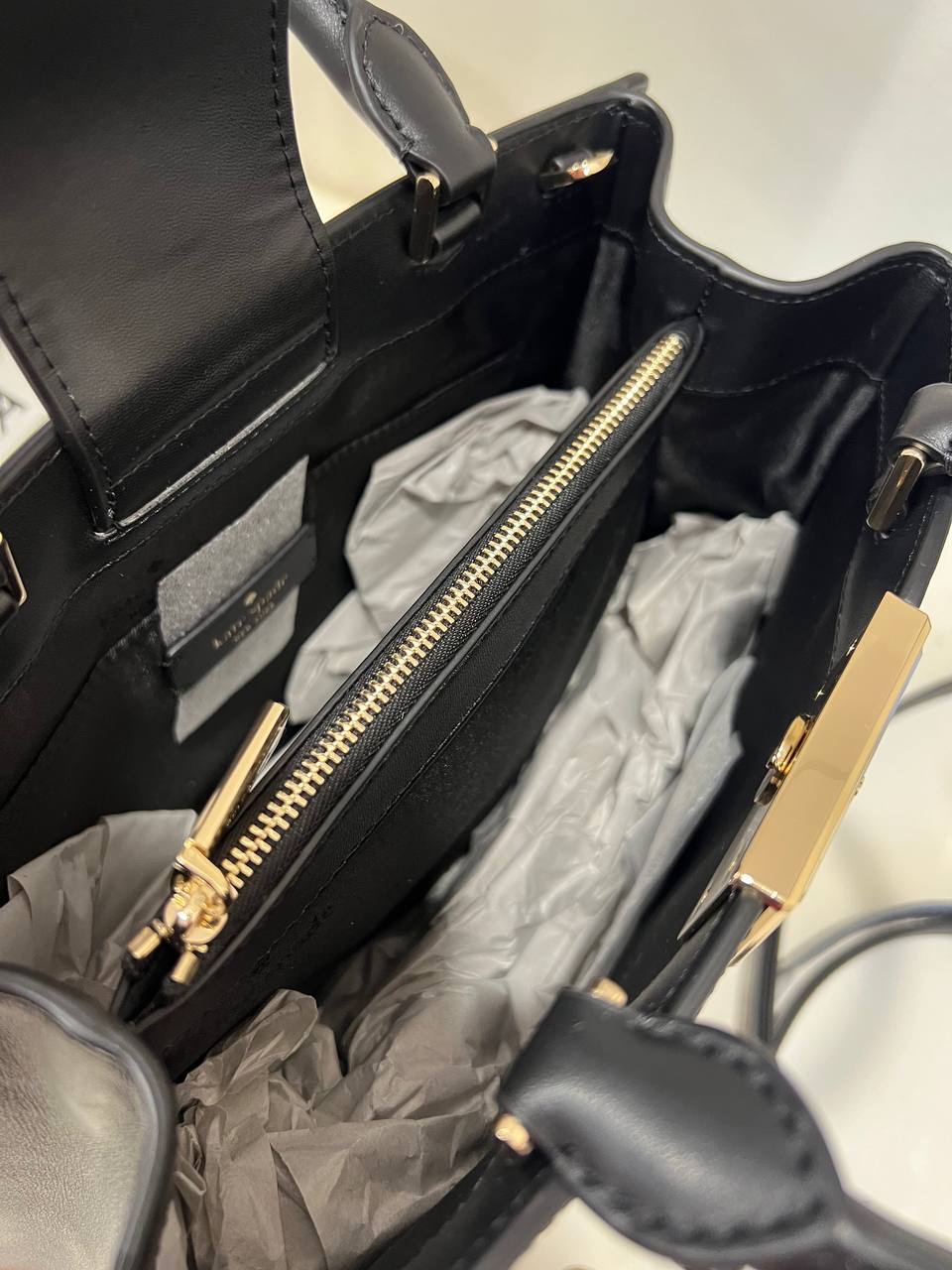 Kate Spade Reegan Satchel in Black - Image 3