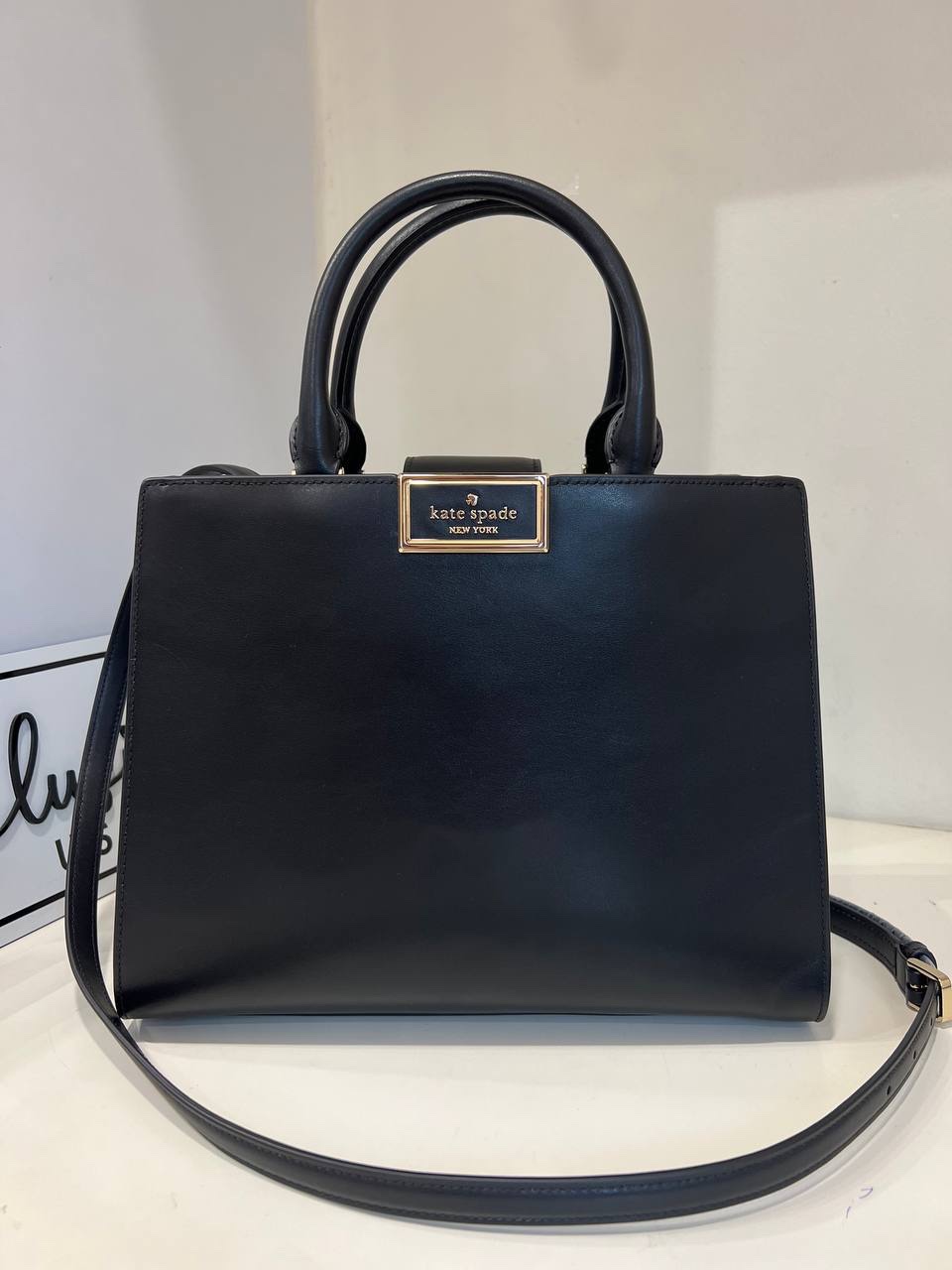 Kate Spade Reegan Satchel in Black