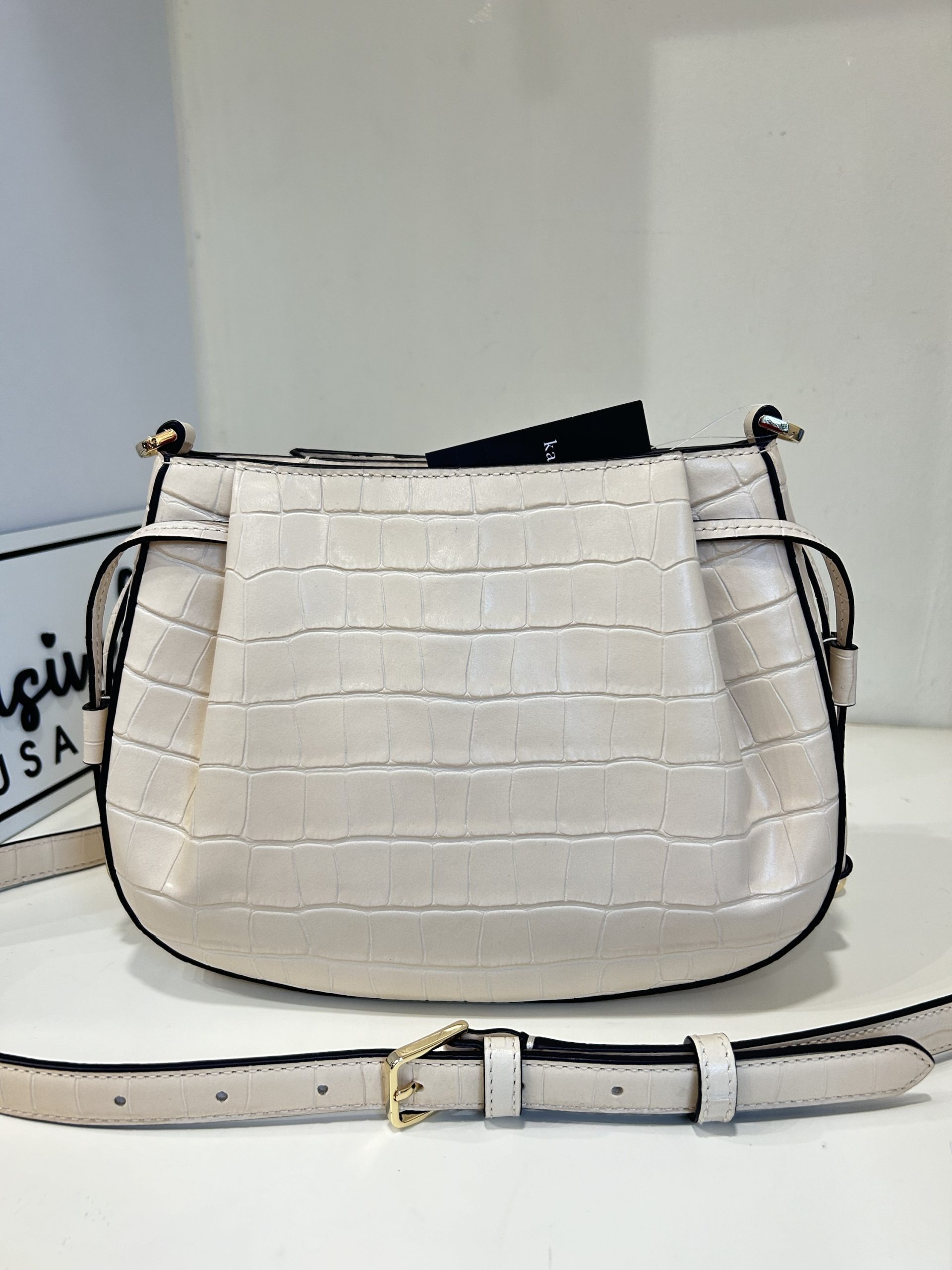 Kate Spade Dumpling Crossbody in Bare - Image 3