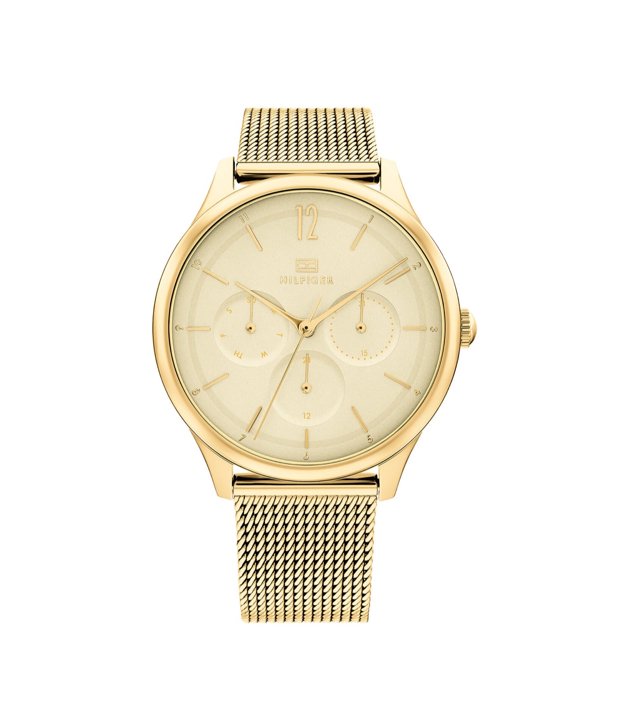 Tommy Hilfiger Gold Mesh Women's Watch, 38mm (1782458)