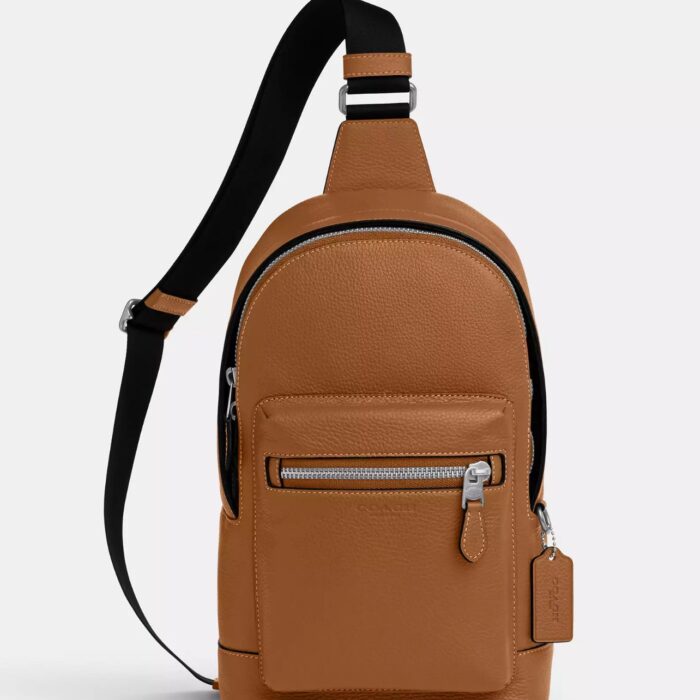 Coach West Pack in Light Saddle