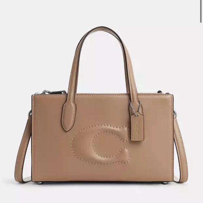 Coach Nina Small Tote in Taupe