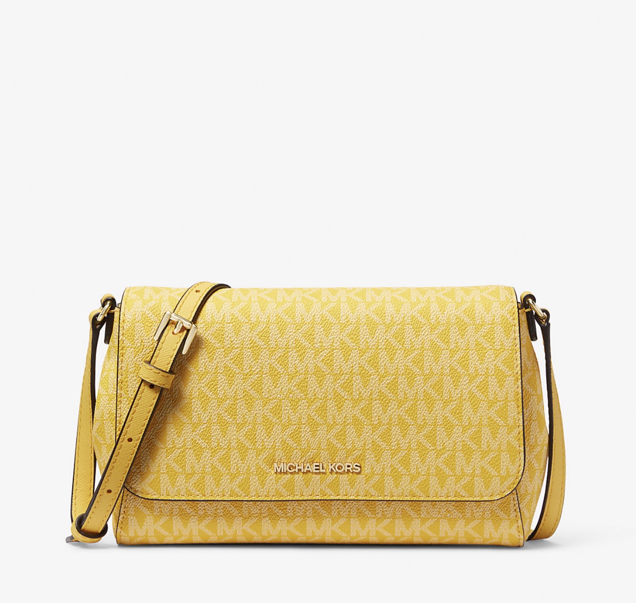 Michael kors crossbody bag yellow hotsell