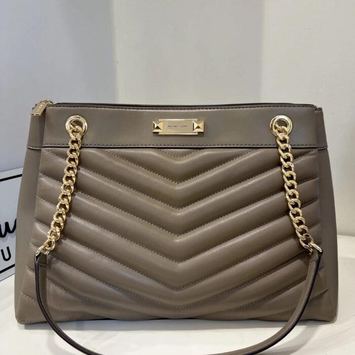 Michael Kors Whitney Medium Quilted Tote Bag in Dusk