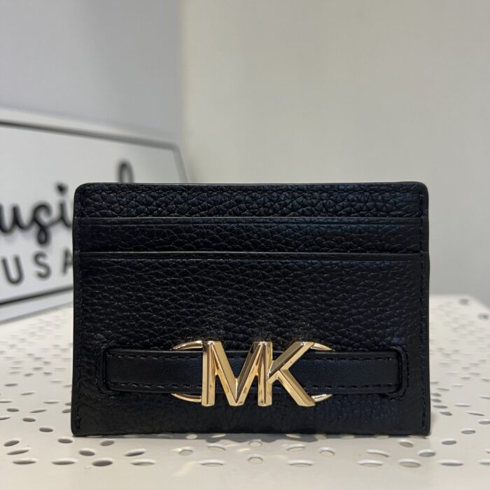 Michael Kors Reed Large Card Holder in Black
