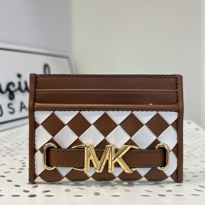 Michael Kors Reed Large Card Holder in Luggage
