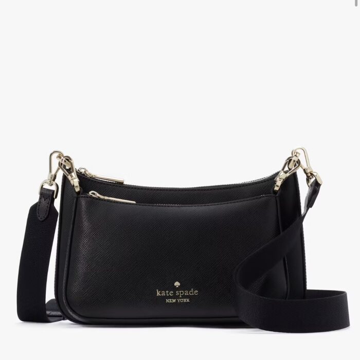 Kate Spade Duet Crossbody in Black