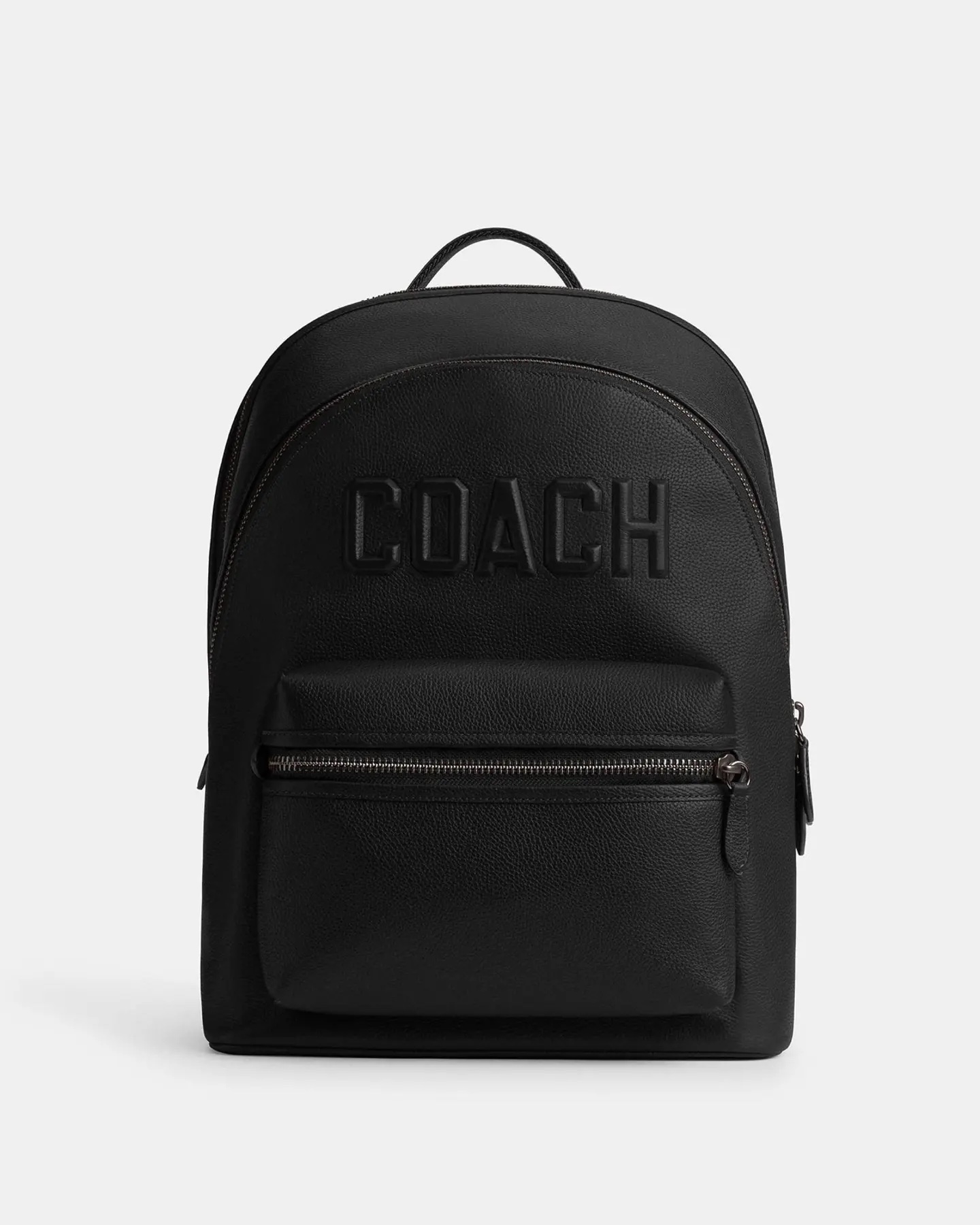 Coach Charter Backpack With Coach Graphic in Black (Retail Collection)
