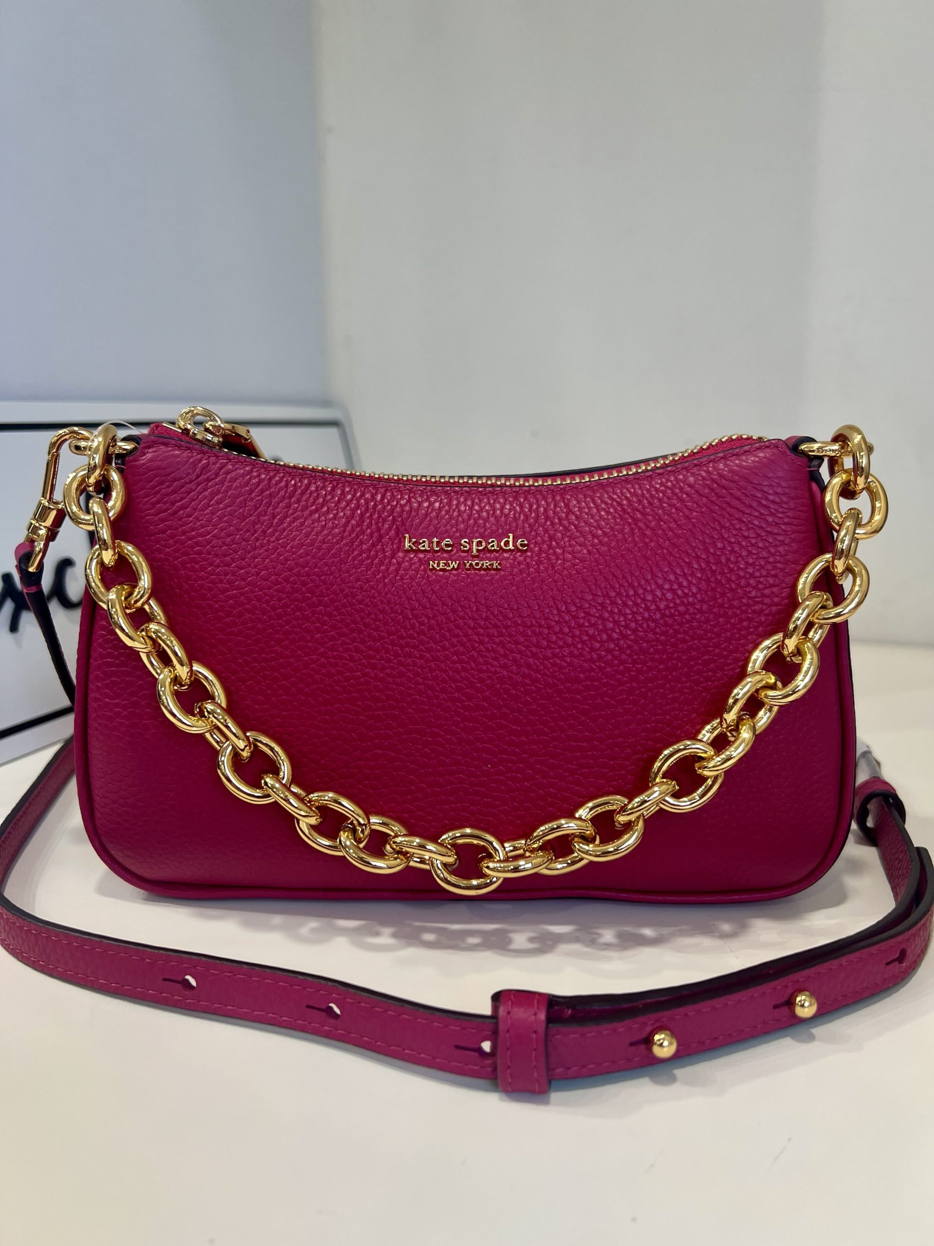 Kate Spade Jolie Small Convertible Crossbody in Renaissance Rose (Retail)