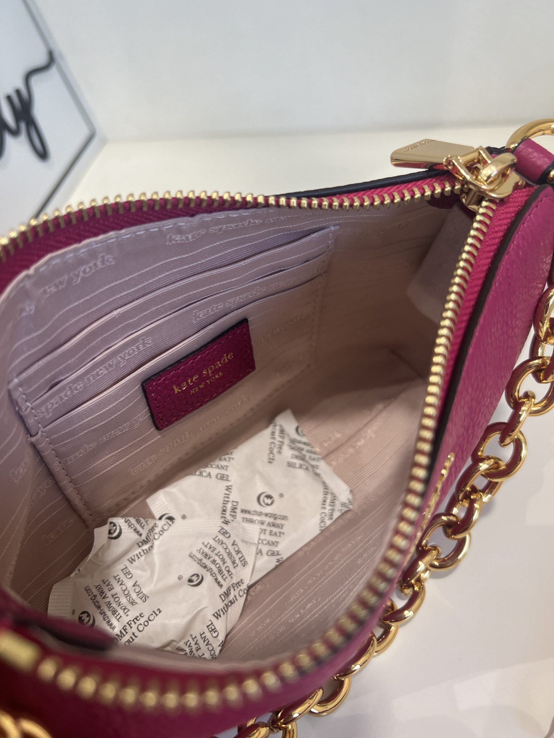 Kate Spade Jolie Small Convertible Crossbody in Renaissance Rose (Retail) - Image 3