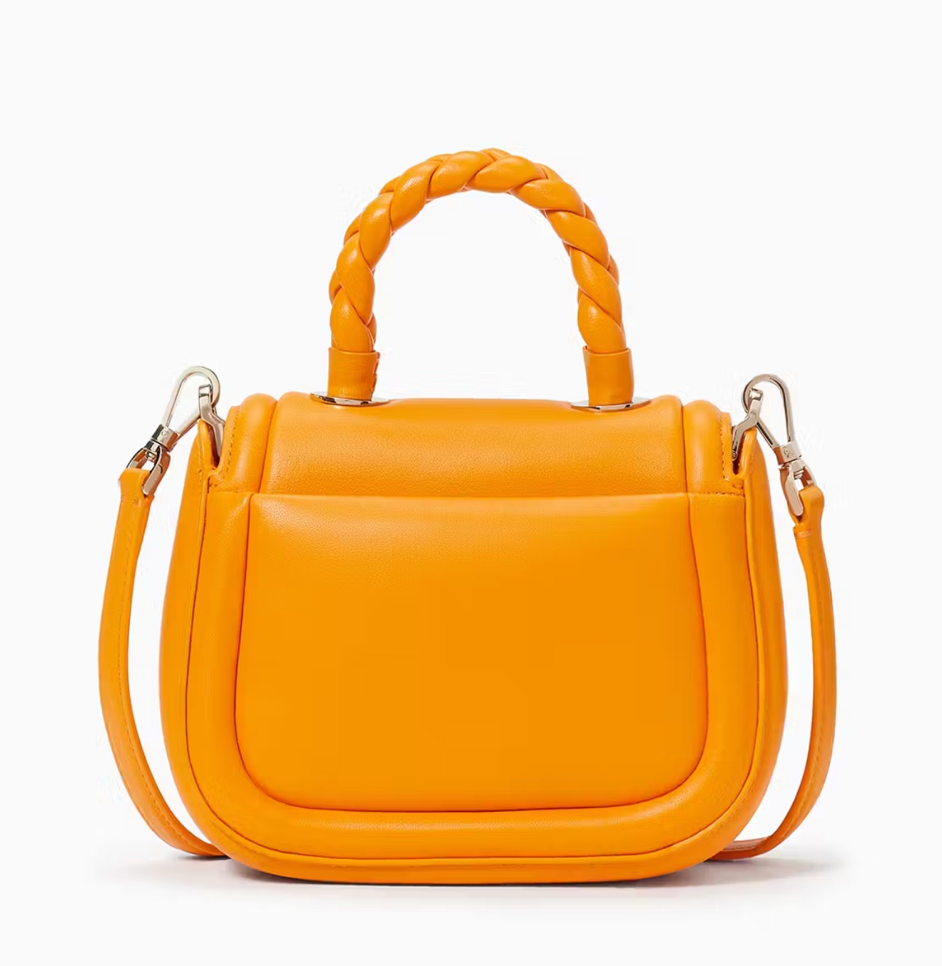 Kate Spade Puffy Top Handle Small Crossbody in Turmeric - Image 5