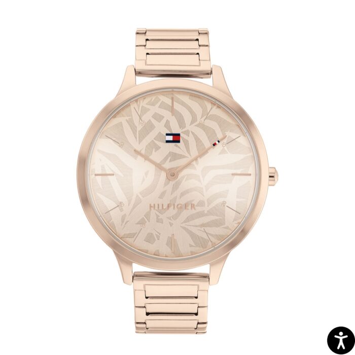 Tommy Hilfiger Samantha Light Carnation Gold Women's Watch, 35mm (1782497)