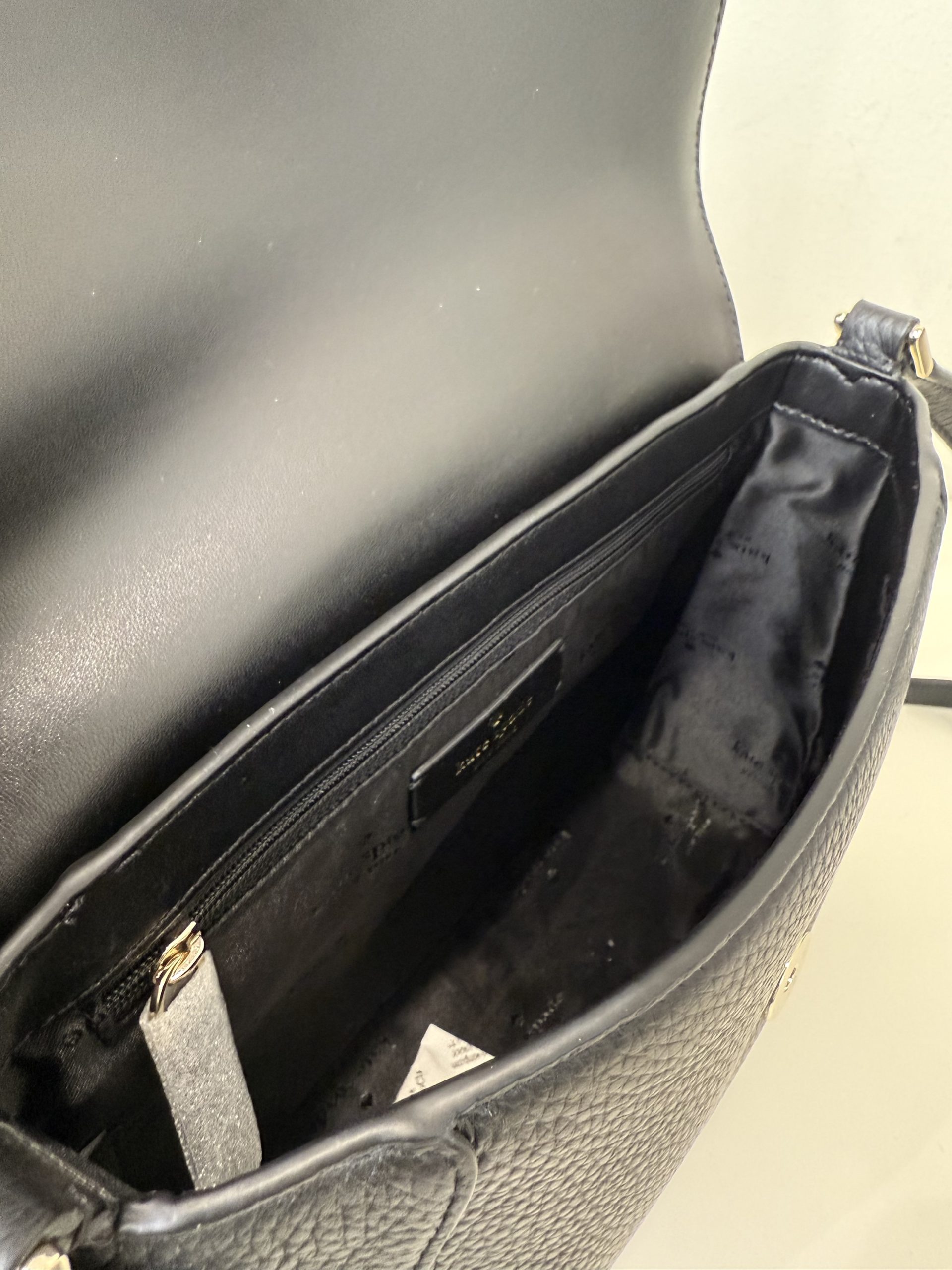 Kate Spade Monica Medium Flap Crossbody in Black - Image 3