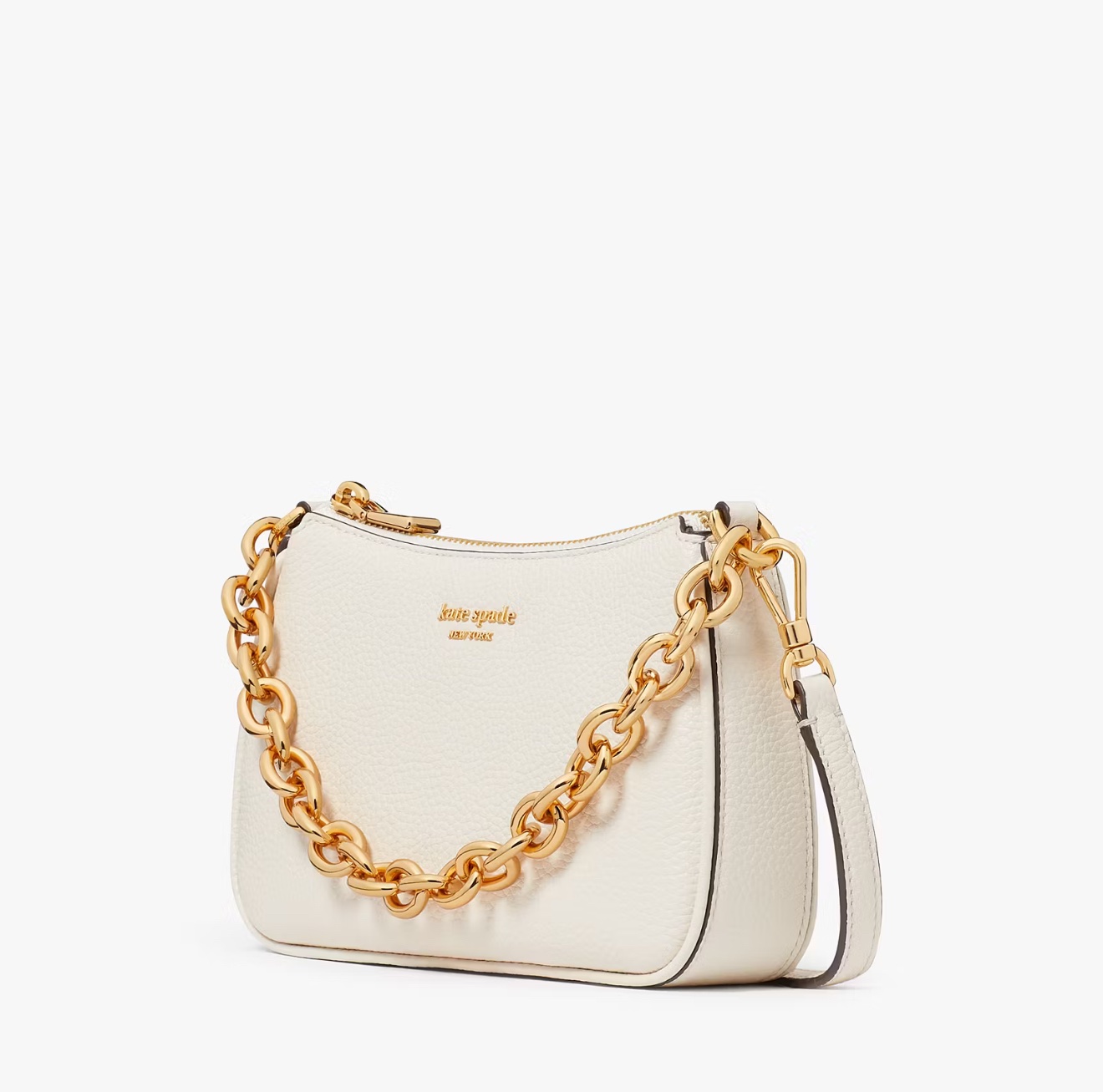 Kate Spade Jolie Small Convertible Crossbody in Parchment (Retail Collection) - Image 4