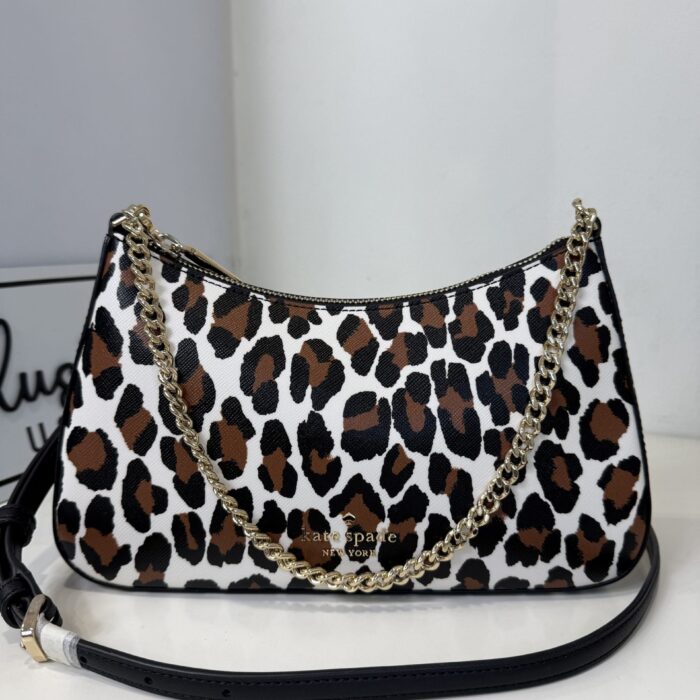 Kate Spade Madison Spotted Leopard Medium Convertible Crossbody