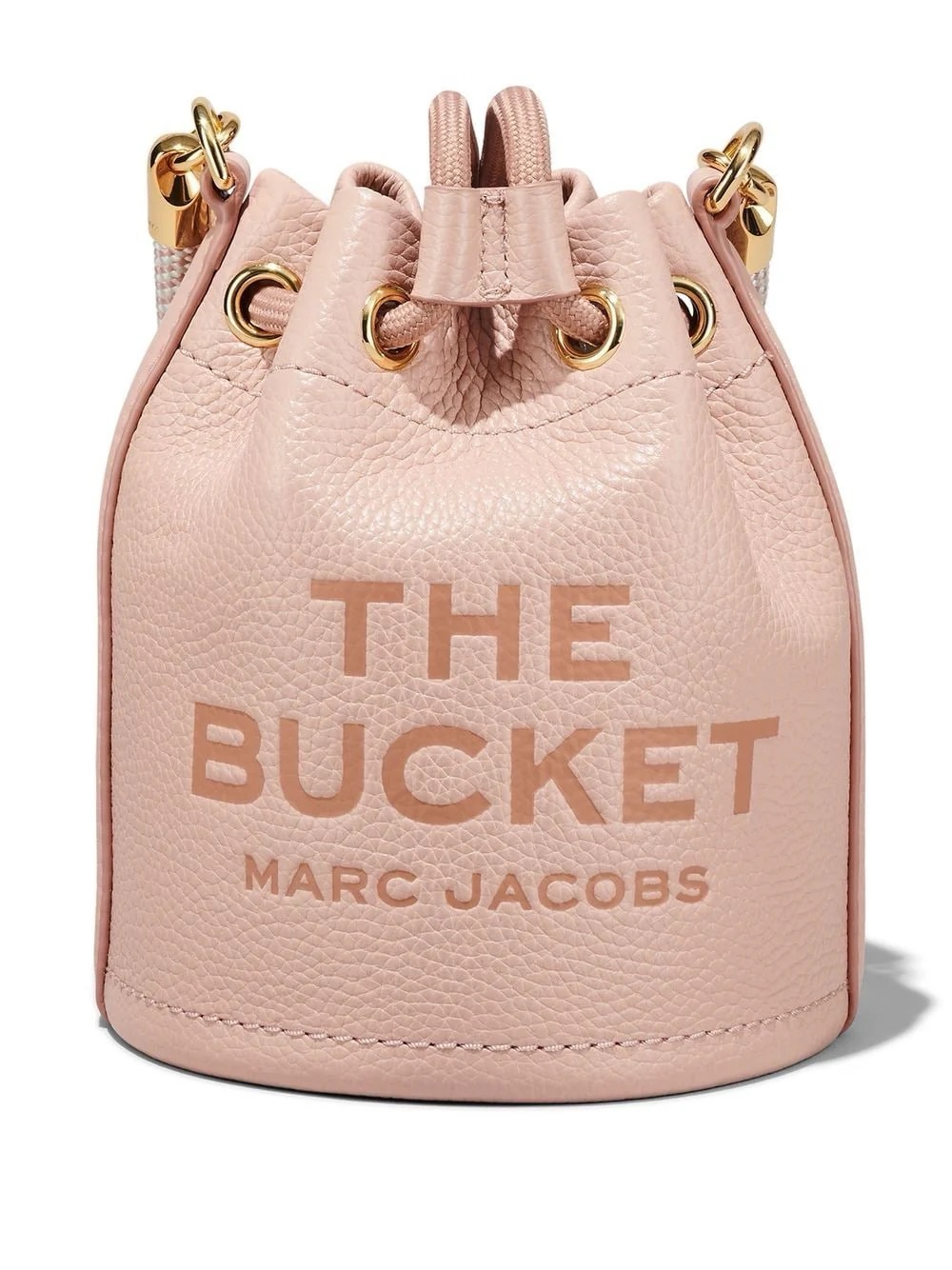 Marc Jacobs The Leather Bucket Bag in Rose (Retail Collection) - Image 2