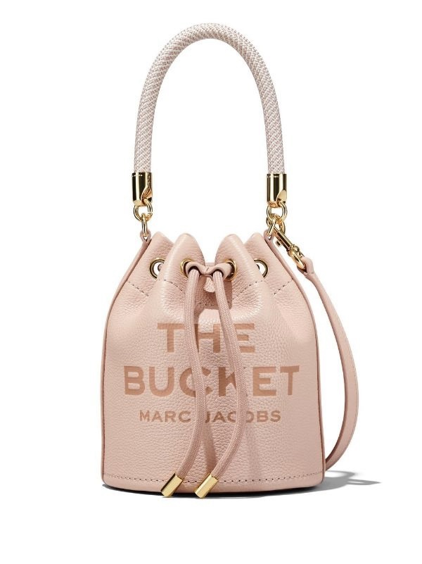 Marc Jacobs The Leather Bucket Bag in Rose (Retail Collection)