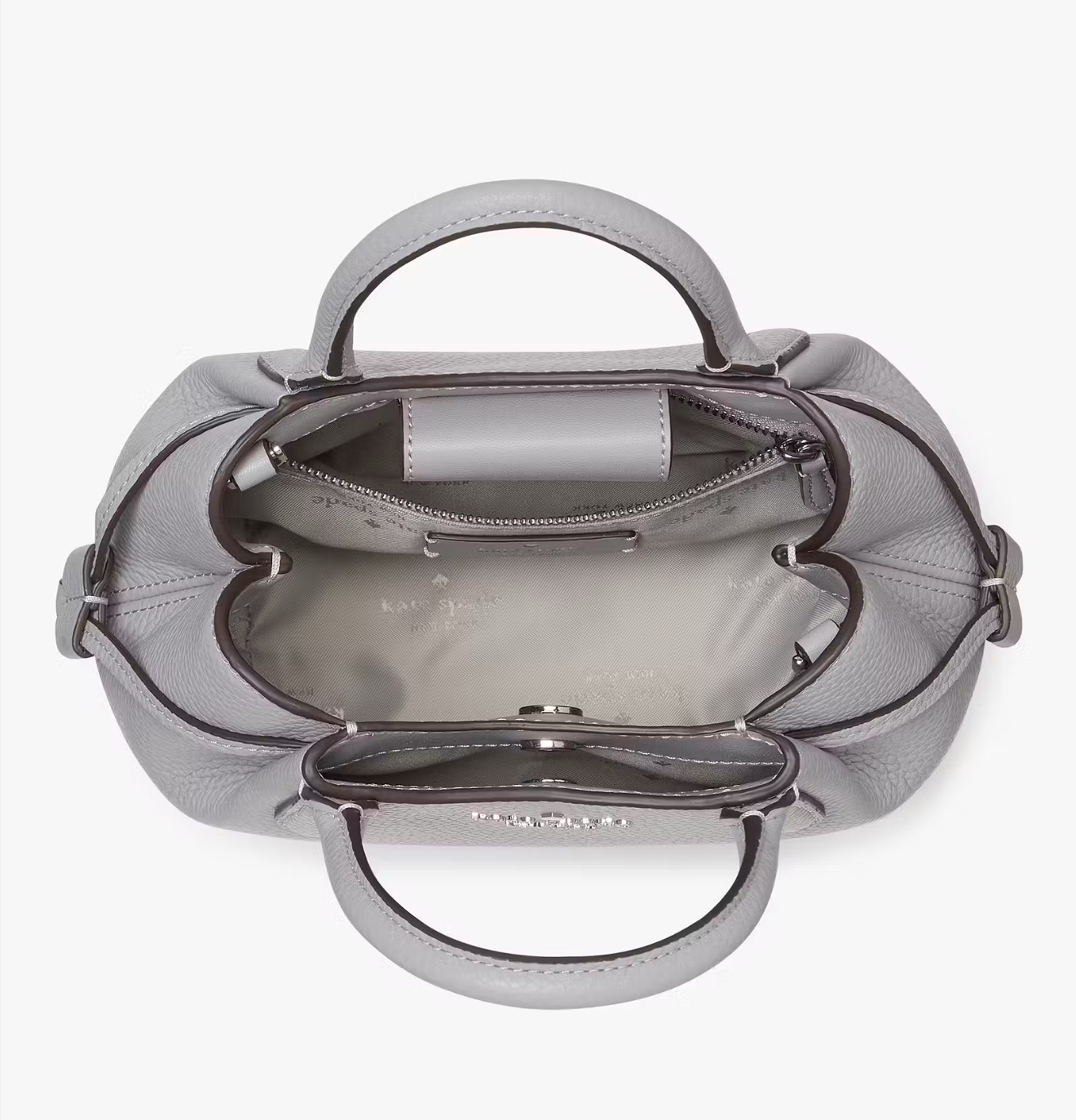 Kate Spade Dumpling Mini Satchel in Mountain Grey - Image 2