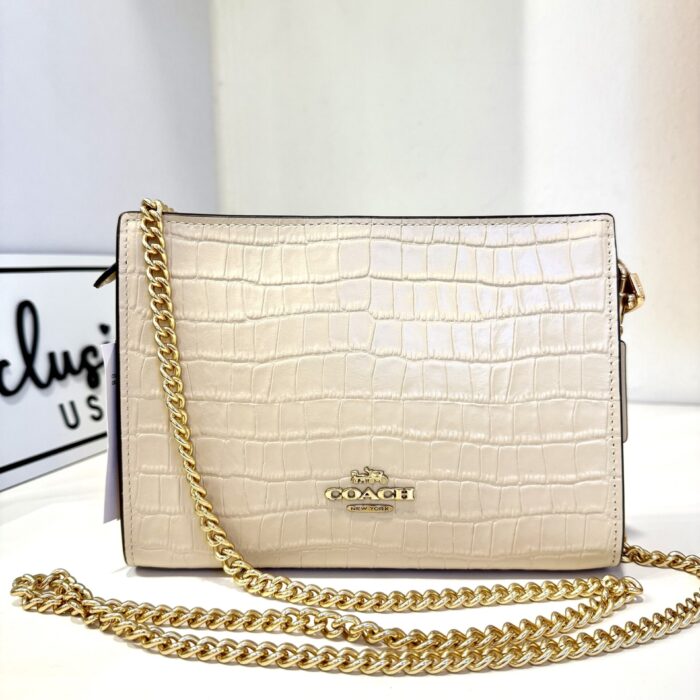 Coach Slim Crossbody in Ivory