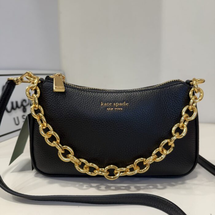 Kate Spade Jolie Small Convertible Crossbody in Black (Retail Collection)