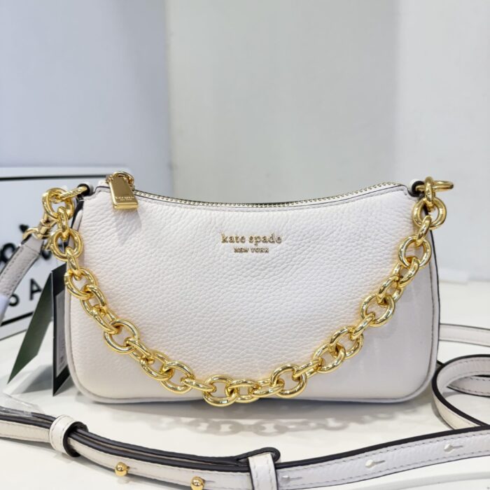 Kate Spade Jolie Small Convertible Crossbody in Parchment (Retail Collection)