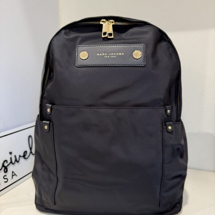 Marc Jacobs Preppy Nylon Backpack in Black