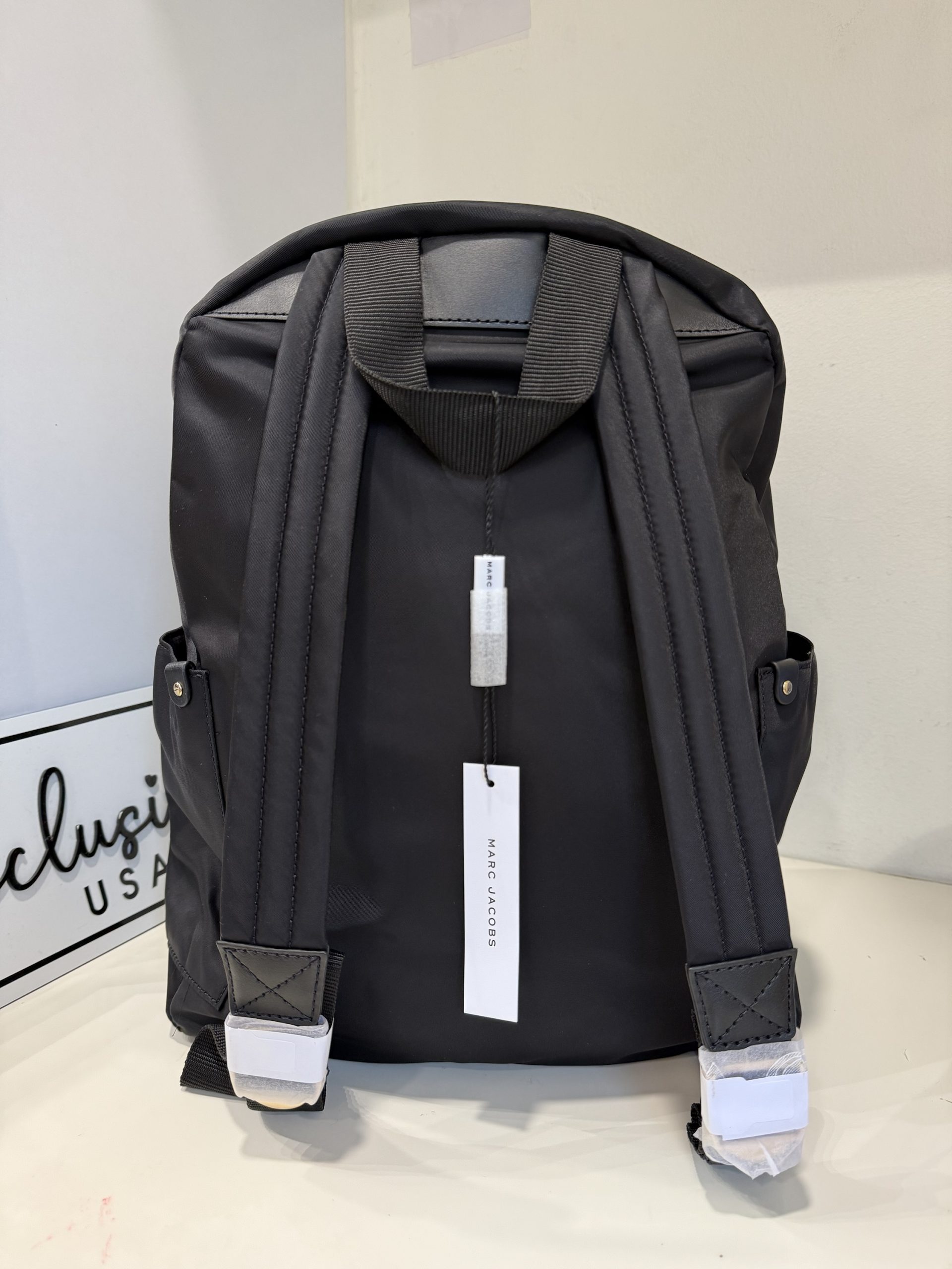 Marc Jacobs Preppy Nylon Backpack in Black - Image 4