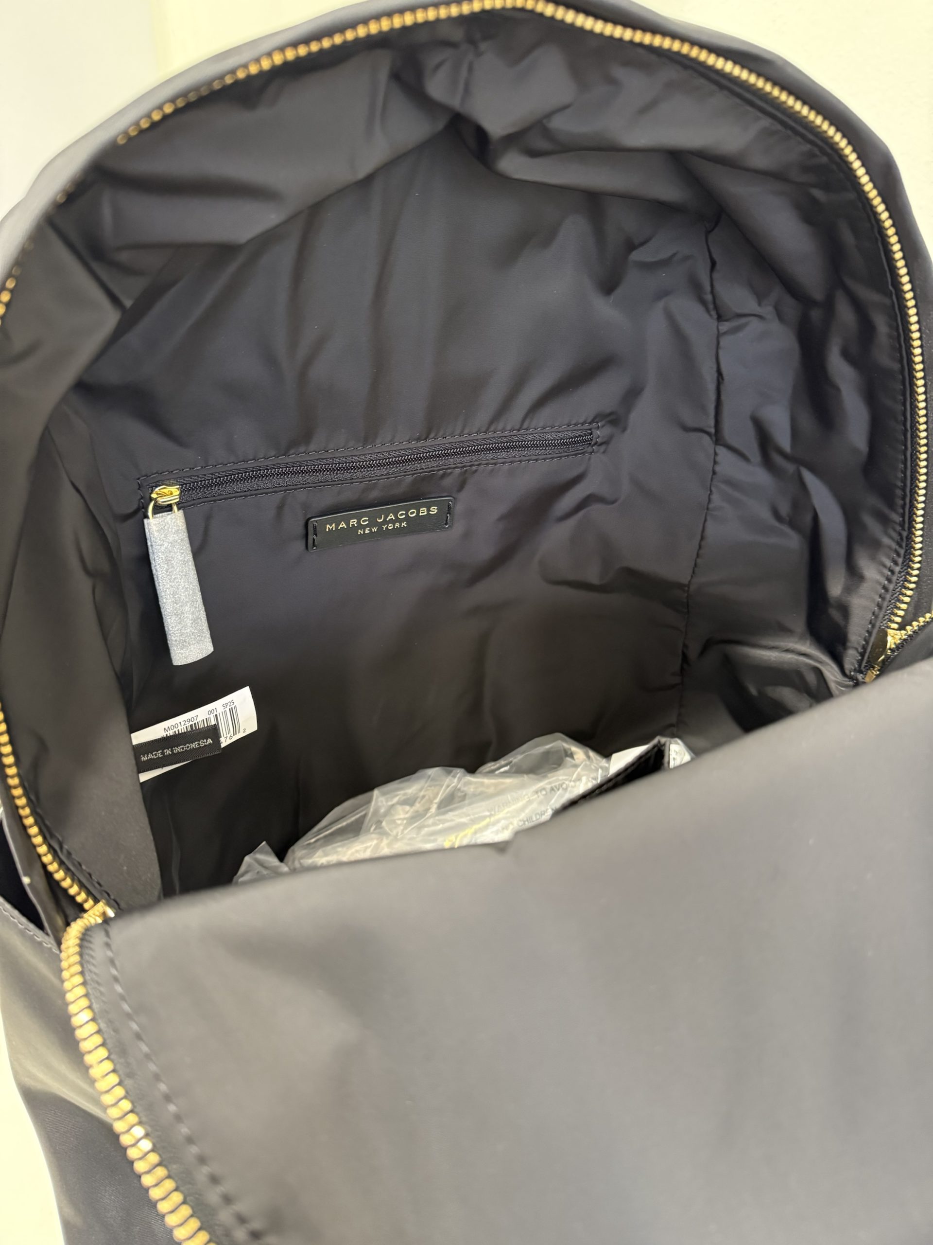Marc Jacobs Preppy Nylon Backpack in Black - Image 3
