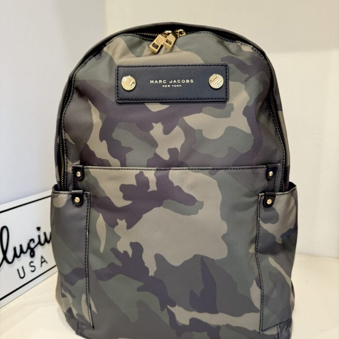 Marc Jacobs Preppy Nylon Backpack in Camo Multi