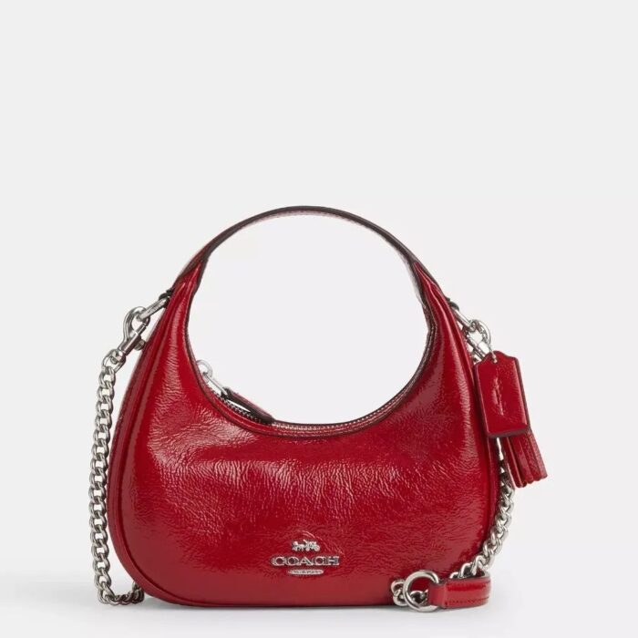 Coach Carmen Mini Crossbody Bag in Red