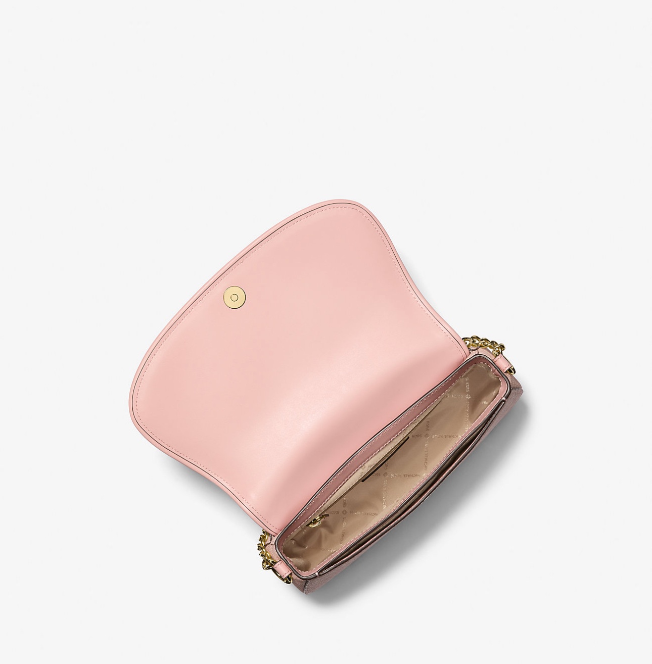 Michael Kors Mila Medium Signature Blush Logo Messenger Bag - Image 2