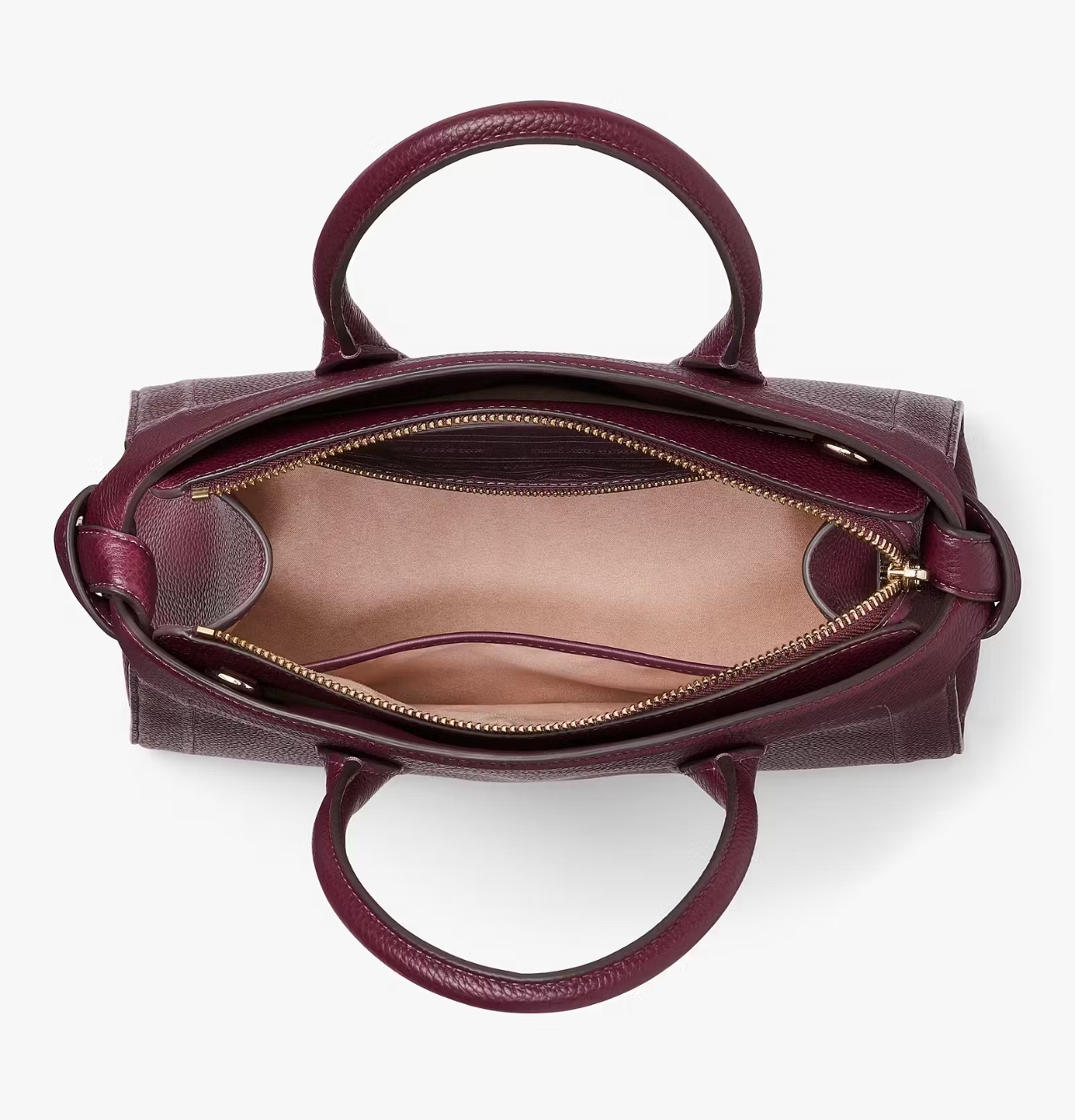 Kate Spade Knott Medium Zip-top Satchel In Cordovan (Retail Collection) - Image 4