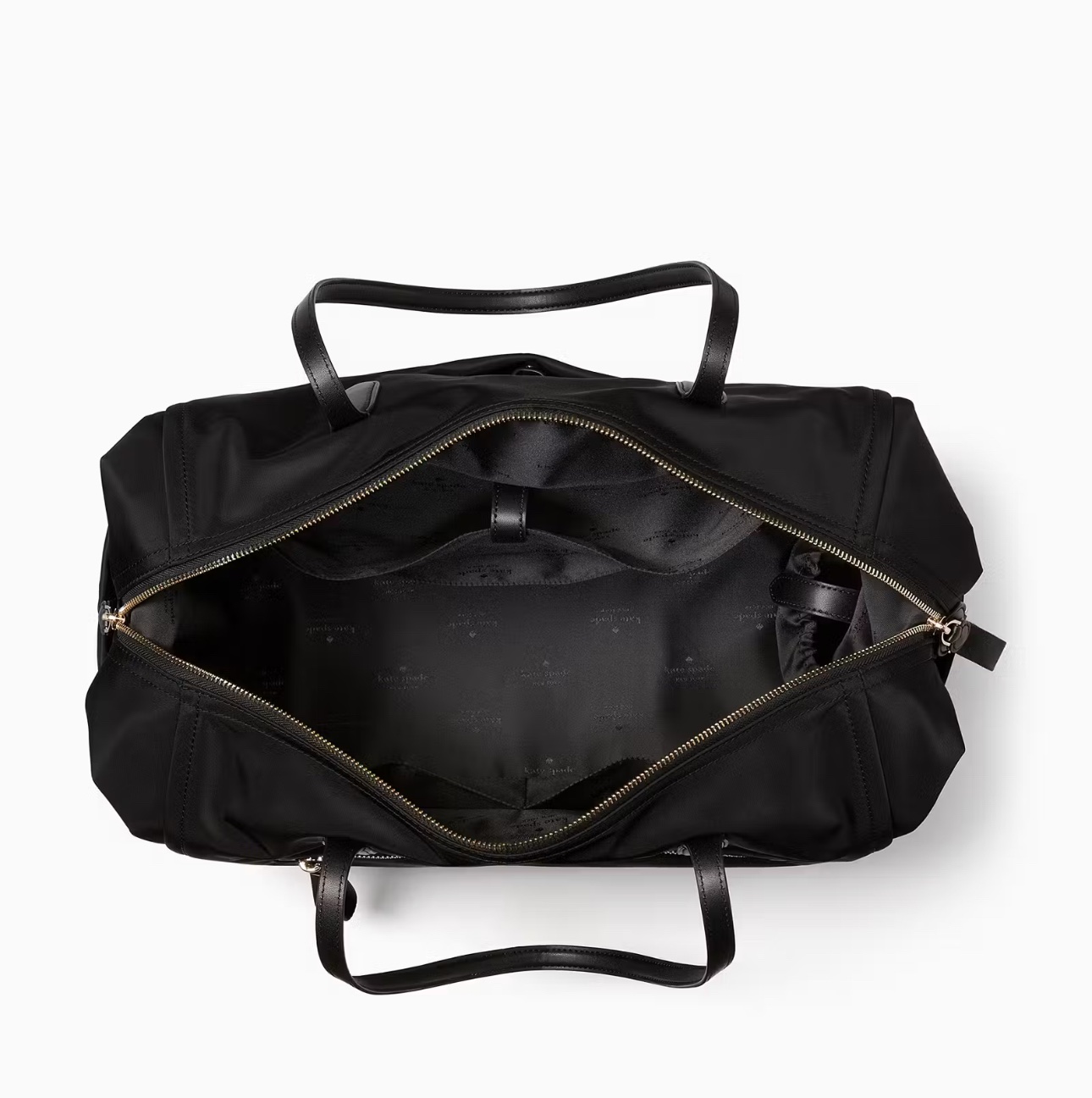Kate Spade Chelsea Nylon Large Weekender In Black - Image 3